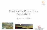 contexto  y riesgos estratégicos minería en Colombia CNL