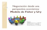 Agenda de negociación modelo de fisher y ury
