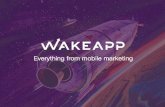 WakeApp Services Presentation