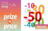 Trend Report: Prize VS Price