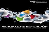Reporte de evolución de planes y tarifas de telefonía móvil 2015-2016