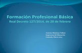 Formación Profesional Básica Real Decreto 127/2014, de 28 de ...