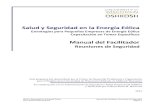 Salud y Seguridad en la Energía Eólica Manual del Facilitador