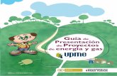 Guía Presentación Proyectos energía y gas
