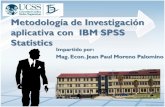 Metodología de Investigación aplicativa con  IBM SPSS Statistics