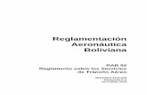 Reglamentación Aeronáutica Boliviana RAB 92 Reglamento sobre ...