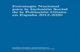 Estrategia Nacional para la Inclusión Social de la Población Gitana ...