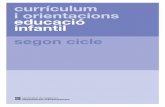 Currículum i orientacions. Educació infantil, segon cicle [1,74 MB ]