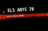 MÚsica Popular Urbana: anys 70, Reggae i Punk
