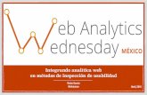 Integrando analítica web en métodos de inspección de usabilidad