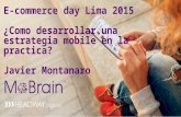Presentación Javier Montanaro - eCommerce Day Lima 2015