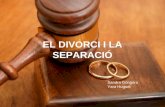 El divorci i la separació