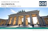 Informe estadístico del comercio exterior de Alemania 2011 - 2015