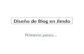 Crear Blog en Jimdo