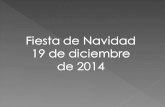 Fiesta de Navidad 1º y 2º EP CEIP Pinocho 2014/15