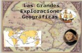Las grandes exploraciones geográficas