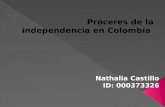 Próceres de la independencia en colombia