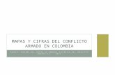 Mapas y cifras del conflicto armado en colombia