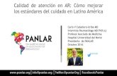 Estándares de Atención en Artritis Reumatoide en Amèrica Latina