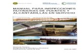 Manual para inspecciones rutinarias de puentes y alcantarillas