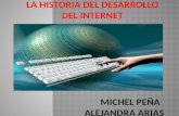 La historia del desarrollo del internet