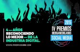 Finalistas Premios Social Media 2015