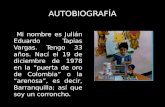 Autobiografía Julián Tapias