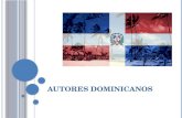 Autores dominicanos