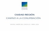 Cartagena Ciudad región, nuevas centralidades y conurbación   Rafael Simón del Castillo