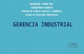Gerencia industrial definicion