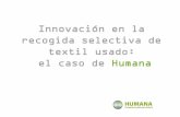 Humana, Fundación Pueblo para Pueblo. Jornada "Residuos 3.0. Nuevos modelos en la gestión de residuos en España"