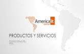 Productos y servicios America Group 2016