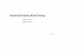 Pairwise and property based testing