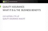 Quality Assurance - SQLSatBR presentation