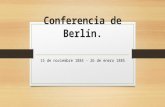 Conferencia de-berlín