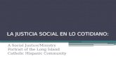 La justicia social en lo cotidiano (APT Presentation)