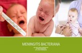Meningitis bacteriana en pediatría