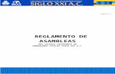 REGLAMENTO DE ASAMBLEAS DEL COLEGIO CHIAPANECO DE INGENIEROS CIVILES SIGLO XXI A.C.