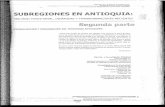 Subregiones en Antioquia. Realidad territorial, dinámicas y transformaciones recientes (2007) (segunda parte)