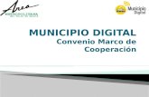 Presentación Marco Convenio AMVA y Municipios Digitales