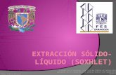 Extracción sólido líquido (soxhlet)