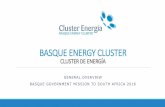 SPRI. Presentación del Cluster de Energía del País Vasco