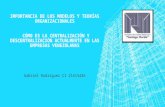 Importancia de los modelos y teorías organizacionales / Centralización y Descentralización en las empresas venezolanas