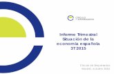 Informe trimestral 3T 2015 Circulo de Empresarios