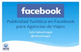 Taller de Facebook ads para agencias de viajes por Julio Sabastizagal
