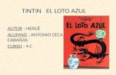 Tintin y  el loto azul