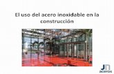 JN Aceros | El uso del acero inoxidable en la construcción