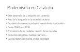 Modernismo en cataluña