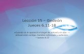 Lección 15 – Gedeón