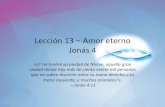 Lección 13 - Amor eterno